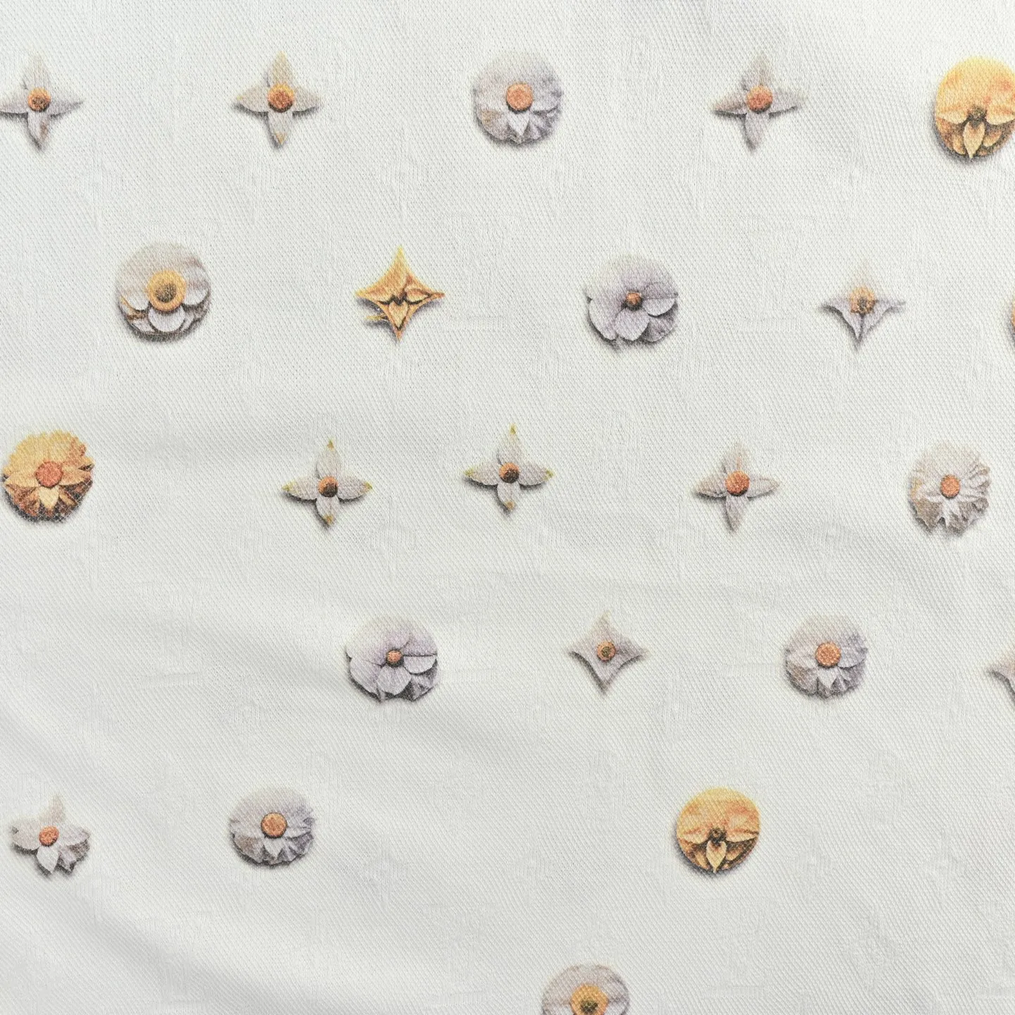 Louis Vuitton/Louis Vuitton 26ss daisy print short sleeves